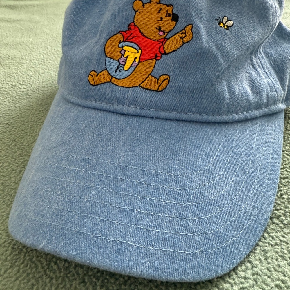 Blue Cap with Winnie the Pooh